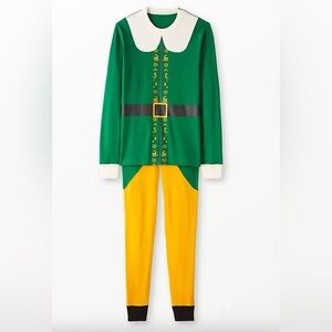 Adult Unisex Buddy the Elf Long John Pajamas